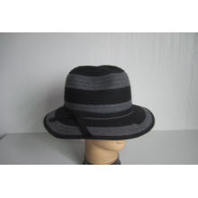 Sombreros de trenza de tela de lana para mujer - YJ72